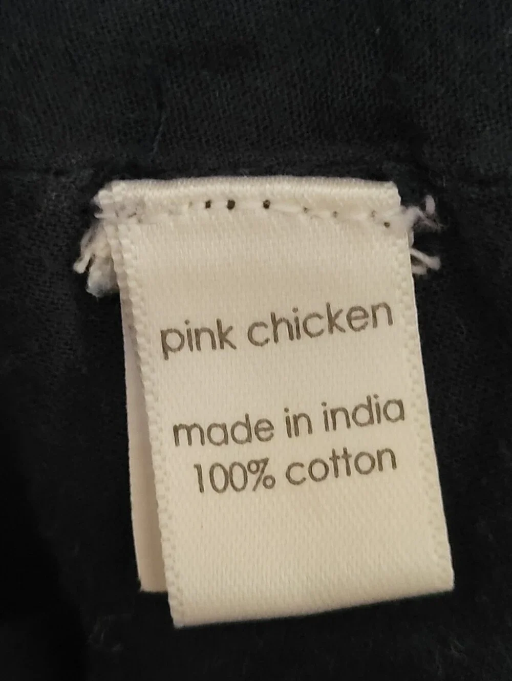PINK CHICKEN ALPHABET EMBROIDERY KIT DRESS